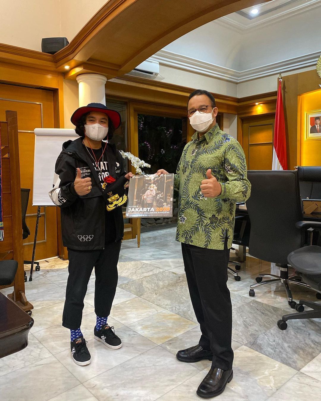 Anies bertemu komunitas skateboard