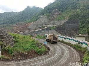 Progres Bendungan Tugu Trenggalek 84%, Juli Mulai Diisi Air
