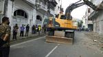 Potret Aksi Bobby Pimpin Perobohan Bangunan Ilegal di Kesawan Medan