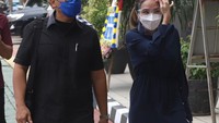 Kedatangan Gisel merupakan permintaan dari pihak Kejari Jaksel. Foto: Palevi/detikcom