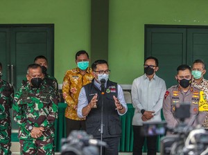 Kang Emil Apresiasi Keterisian Ruang Perawatan COVID di Kota Bogor Turun