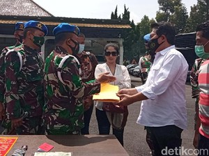 Gaya-gayaan Wanita Pamer Mobil Pelat Palsu Berakhir Diusut TNI-Polri