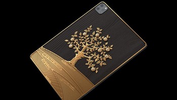 Caviar juga membubuhi bodi iPad Pro Grand Apple dengan 81 berlian dengan diameter masing-masing 3mm. Foto: dok Caviar