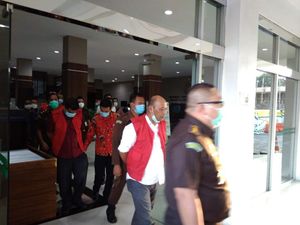 Kejatisu Tahan 3 Tersangka Kasus Korupsi Proyek Jalan Rp 1 Miliar