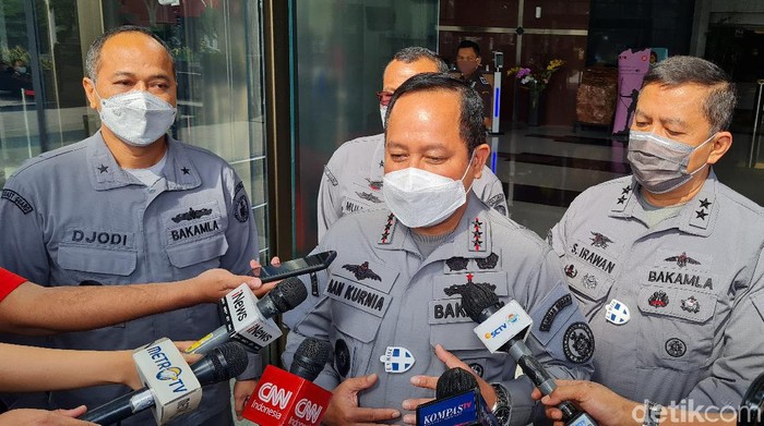 Kepala Badan Keamanan Laut (Bakamla) Laksdya TNI Aan Kurnia (Farih Maulana/detikcom)