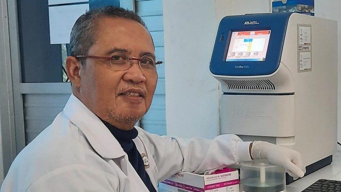 Ketua Tim Riset Corona dan Formulasi Vaksin dari Professor Nidom Foundation (PNF), Prof dr Chairul Anwar Nidom