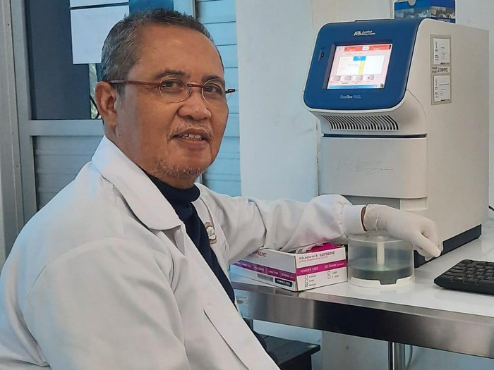 Ketua Tim Riset Corona dan Formulasi Vaksin dari Professor Nidom Foundation (PNF), Prof dr Chairul Anwar Nidom