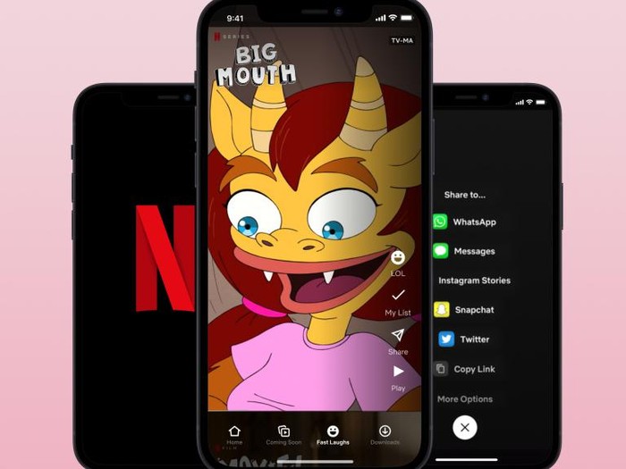 Netflix luncurkan Fast Laughs, fitur video pendek yang mirip seperti TikTok