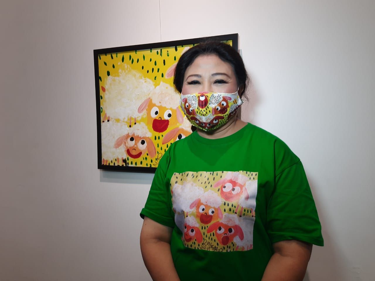 Pameran Lukisan Karya Raysha Kemal Gani