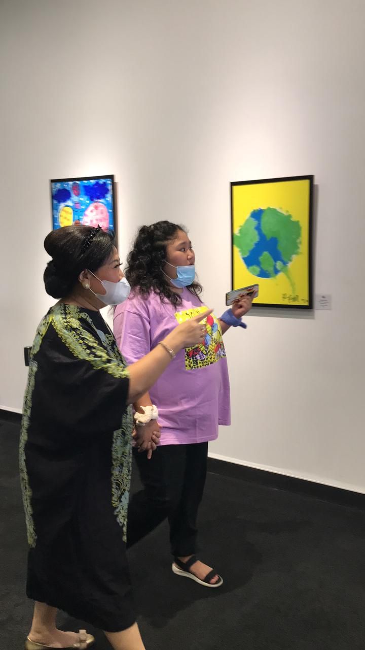 Pameran Lukisan Karya Raysha Kemal Gani