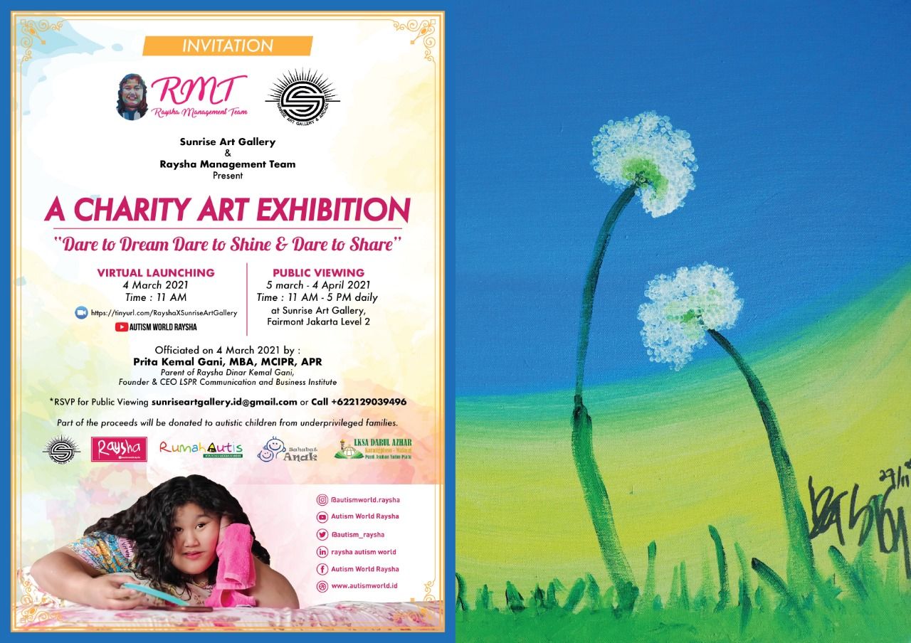 Pameran Lukisan Karya Raysha Kemal Gani