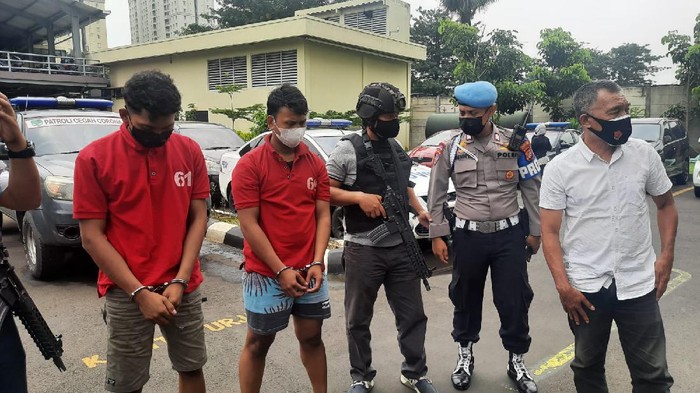 Pimpinan geng motor yang melukai polisi di Menteng ditangkap.