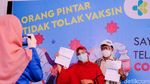 Tertibnya Vaksinasi COVID-19 untuk Lansia di BBPK Jakarta