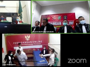 Dituntut Mati, Terdakwa Bola Sabu Atefeh Nohtani Berteriak Histeris