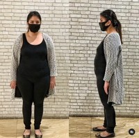 Tya Ariestya mulai rutin olahraga dan diet sejak pertengahan 2020. Dalam waktu lima bulan, Tya sukses menurunkan 25 kg berat badannya. Tya pun kerap mengunggah foto dirinya saat sebelum diet. Penampilannya di foto ini salah satunya. Foto: Instagram @tya_ariestya