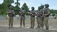 Komandan Korps Brimob Polri (Dankor Brimob), Irjen Anang Revandoko mengatakan penugasan kepada 6 polwan tersebut merupakan bentuk tanggung jawab pada negara. (dok Polri)