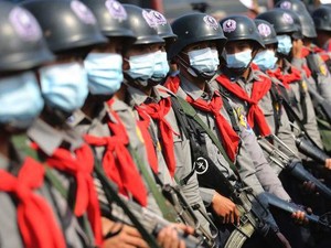 Junta Militer Myanmar Peringatkan Demonstran Berisiko Ditembak di Kepala