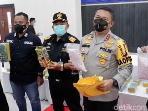 Polda Riau Bongkar Sindikat Narkoba, 40 Kg Sabu-50 Butir Ekstasi Disita