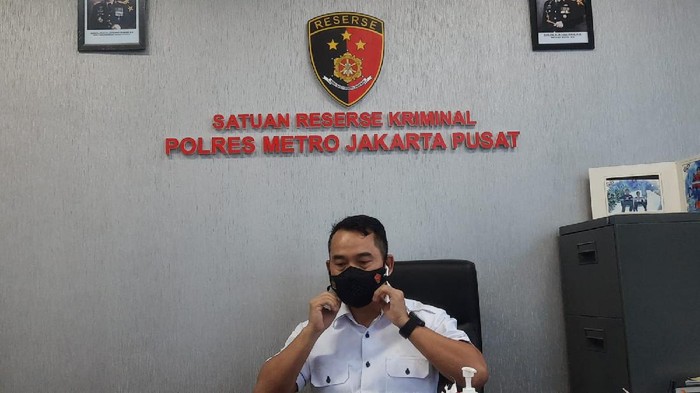 Kasat Reskrim Polres Jakpus AKBP Burhanudin