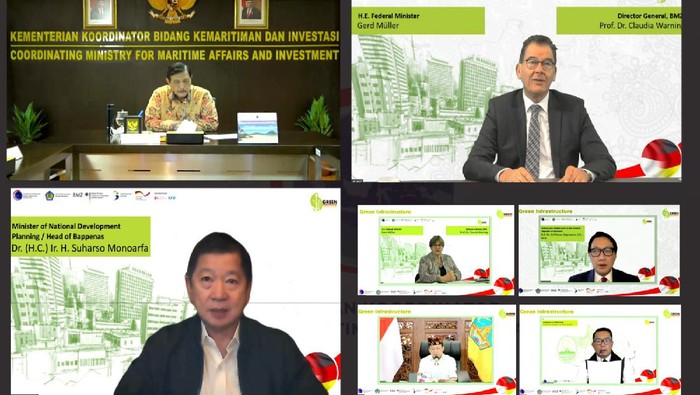 Kerja Sama “Inisiatif Indonesia – Jerman untuk Infrastruktur Hijau“.