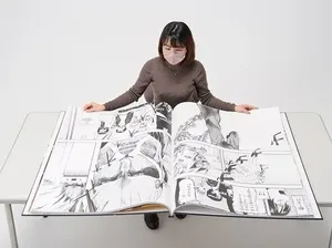 Rekor! Manga Attack on Titan Dicetak Seukuran Manusia
