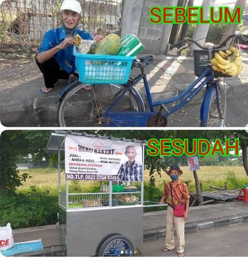 Kisah Pria yang Punya Misi Membantu Pedagang Makanan Kecil