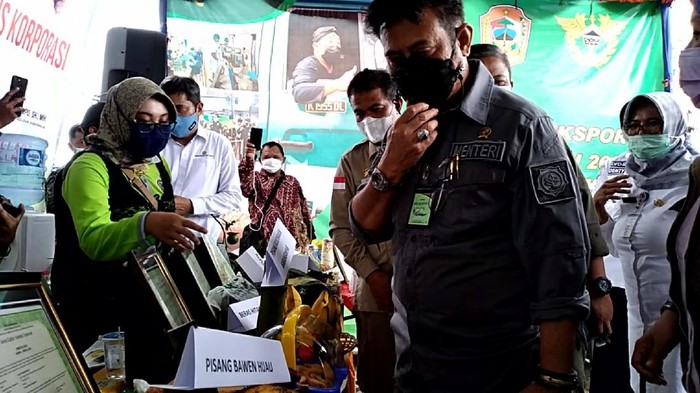 Mentan berkunjung ke Karanganyar
