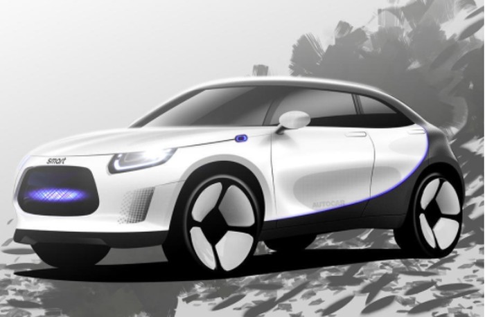 mobil listrik Smart Kolaborasi Mercedes-Benz dan Geely