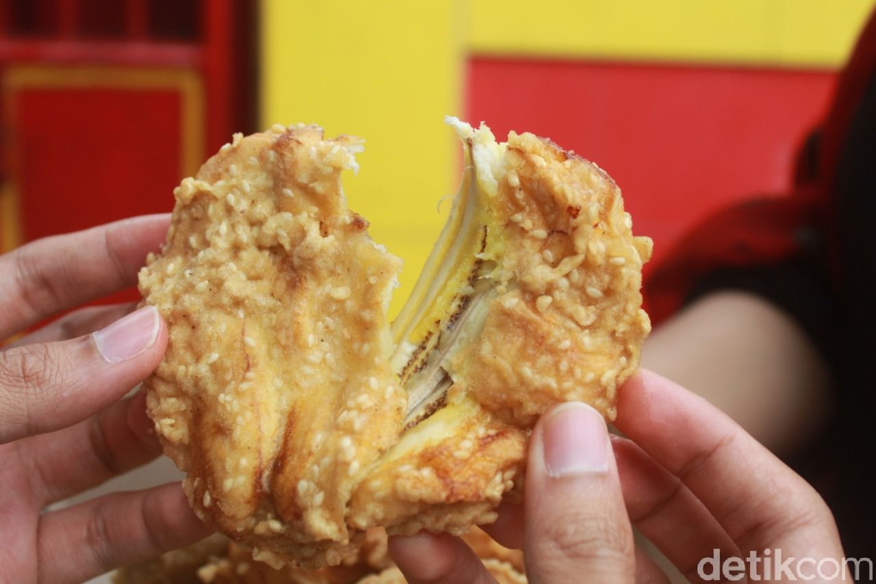 150 Kg Pisang Ludes Tiap Hari Diolah Jadi Pisang Goreng Bertabur Wijen
