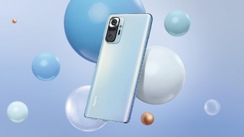 Ini Redmi Note 10 Pro Glacial Blue. Foto: Xiaomi