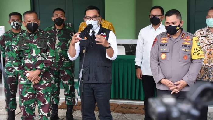 Ridwan Kamil di Kodam Jaya/Dok Kodam Jaya