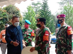 Satgas COVID Datangi Arena KLB PD, Sempat Tertahan Petugas Keamanan Acara