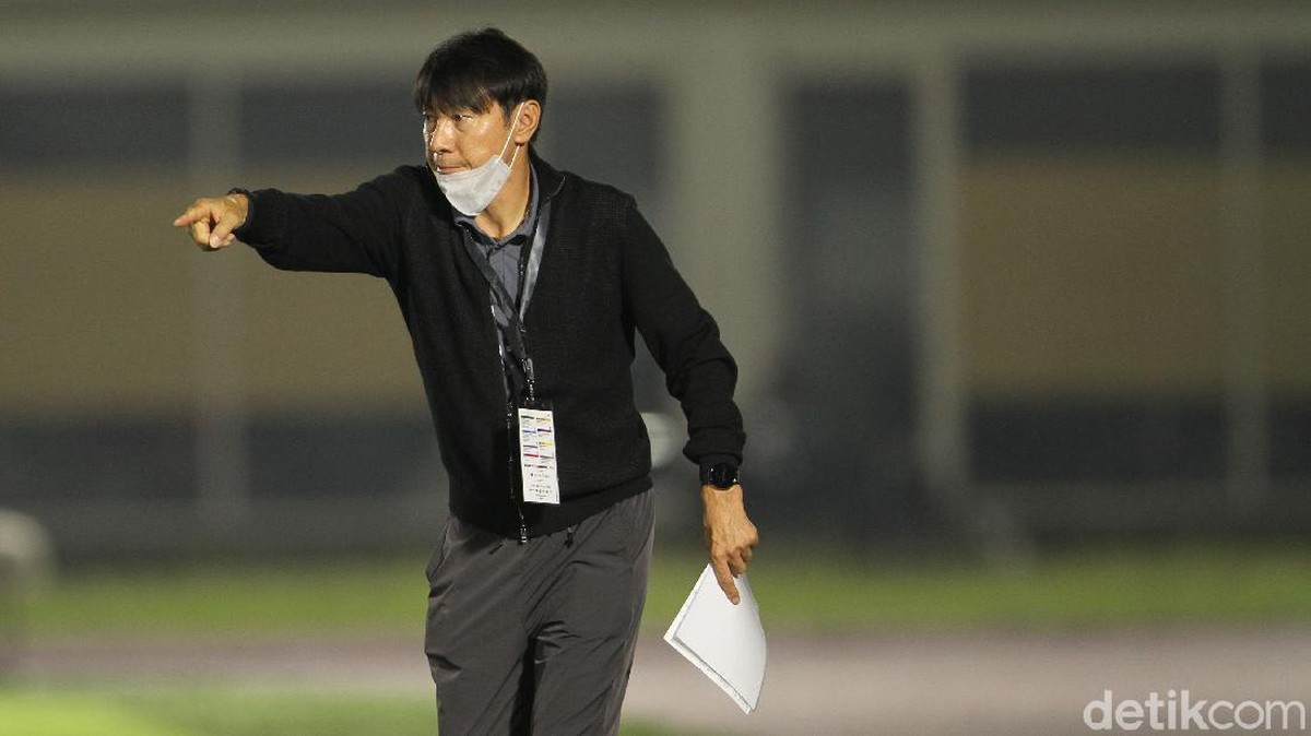 Shin Tae-yong, pelatih timnas Indonesia. (Foto: Rifkianto Nugroho)