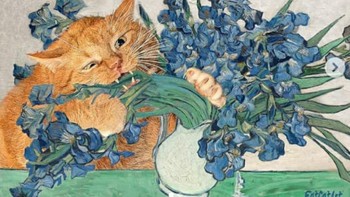 Rises, Vincent van Gogh. Foto: Instagram/fatcatart