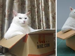 Seniman Ini Bikin Patung dari Foto Hewan yang Viral, Gemas!