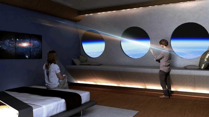 Stasiun Voyager, hotel luar angkasa yang bakal dibuka pada tahun 2027.