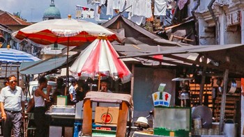 Dan kini Singapura termasuk ke dalam kekuatan ekonomi terbesar. Pemandangan semacam ini sudah tidak ada. Foto: Vintag