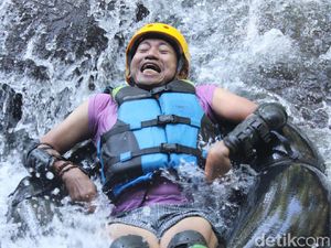 Suka Tantangan? Wajib Coba River Tubing di Sungai Cikadongdong Majalengka