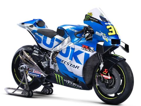 Suzuki Ecstar meluncurkan motor untuk MotoGP 2021 bersama Joan Mir dan Alex Rins