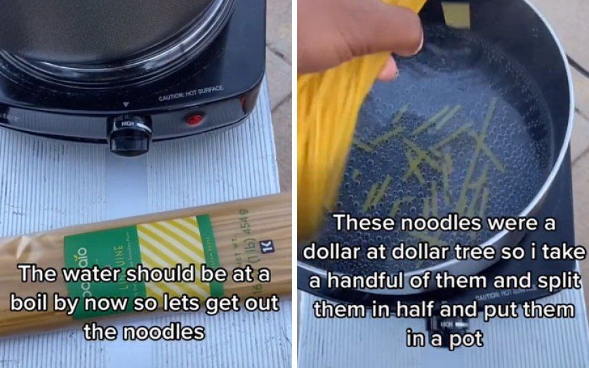Viral Video Remaja Tunawisma Masak Spaghetti, Ditonton 21 Juta Kali!
