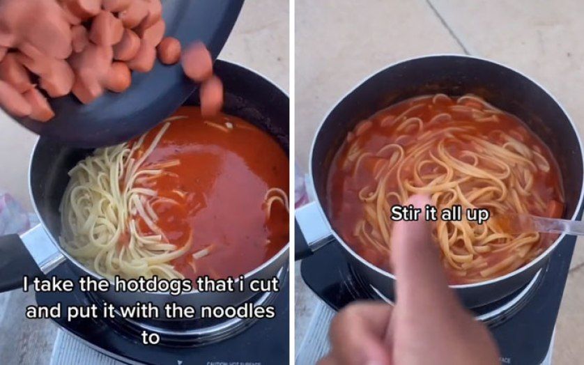 Viral Video Remaja Tunawisma Masak Spaghetti, Ditonton 21 Juta Kali!