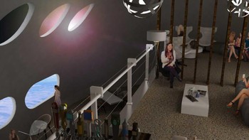 Suasana diciptakan senyaman mungkin agar pengunjung yang menginap di hotel luar angkasa ini tidak bosan. Foto: Voyager Station