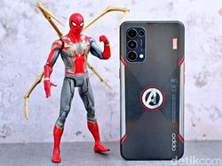 Keren! Inilah Wujud Oppo Reno5 Marvel Avengers Edition
