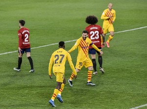 Osasuna Vs Barcelona: Blaugrana Bungkam Tuan Rumah 2-0