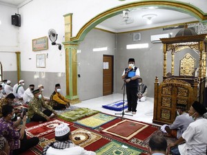 Gubernur Sumsel Ingatkan Pentingnya Vaksin ke Jemaah Masjid di Lima Ulu