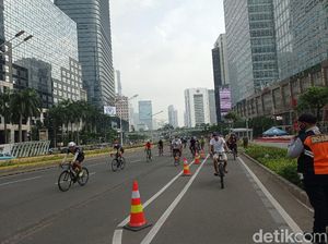 Pesepeda Masuk Jalur Umum di Sudirman, Wagub Singgung Kurangnya Disiplin Warga