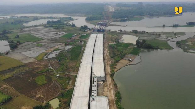 Tol Jakarta – Cikampek II Selatan Seksi 3 (Taman Mekar – Sadang). (Dok. Kementerian PUPR)
