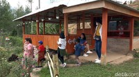 Namun sejak pendemi, kunjungan wisatawan sangat menurun, Dahulu mencapai 50 orang per hari tapi kini tak sampai 10 orang. (Abdy Febriady/detikcom)