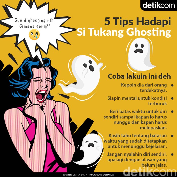 5 Tips Sehat Menghadapi Tukang Ghosting