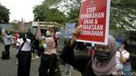 Potret Aksi Peringati Hari Perempuan Internasional di Yogyakarta